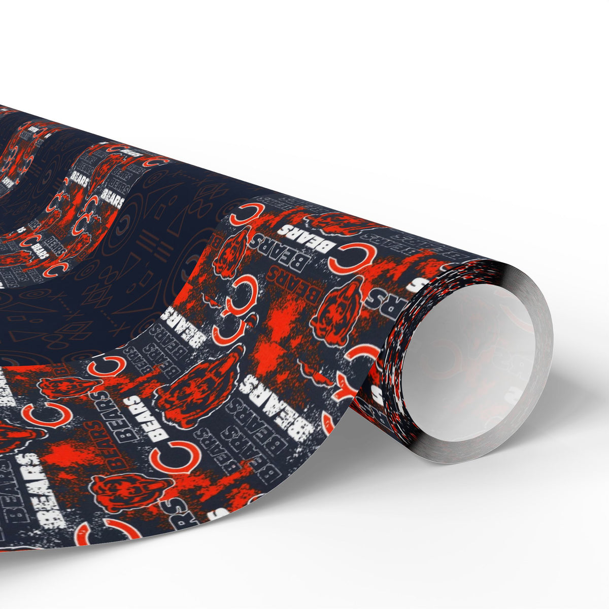 Chicago Bears BEARSKIFILM Wrapping Paper Roll — NFL Football Gift Wrap