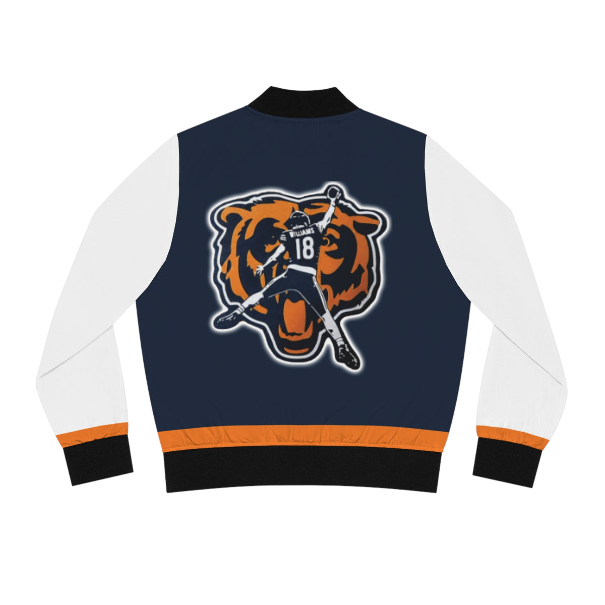 Chicago Bears Caleb Williams Jumpman Womens Jacket