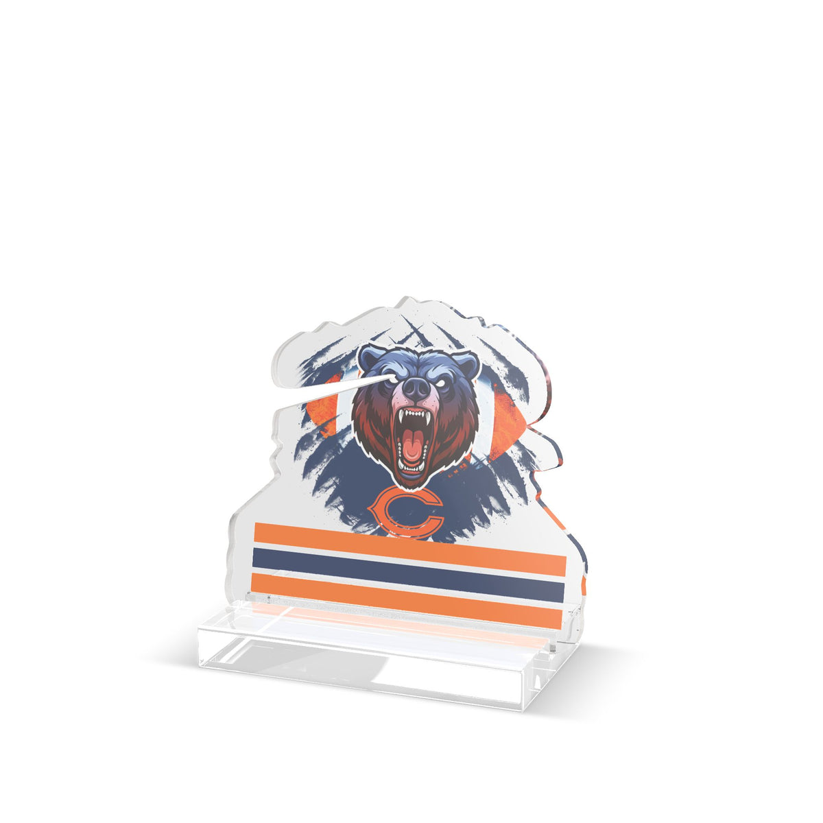 Roaring Chicago Bears Acrylic Standee