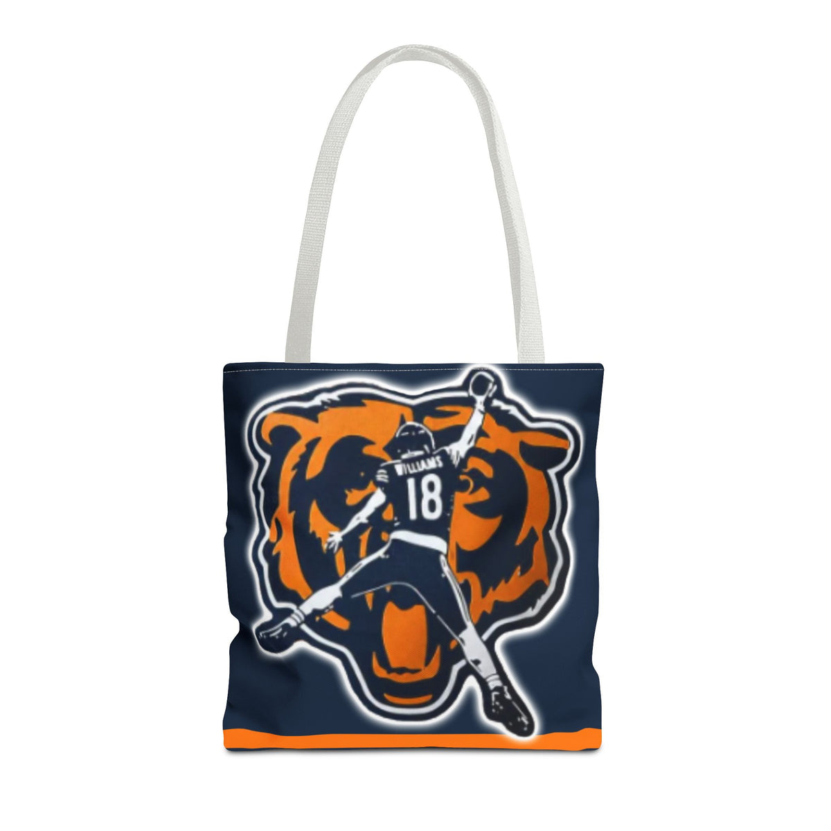 Caleb Williams Chicago Bears Tote Bag