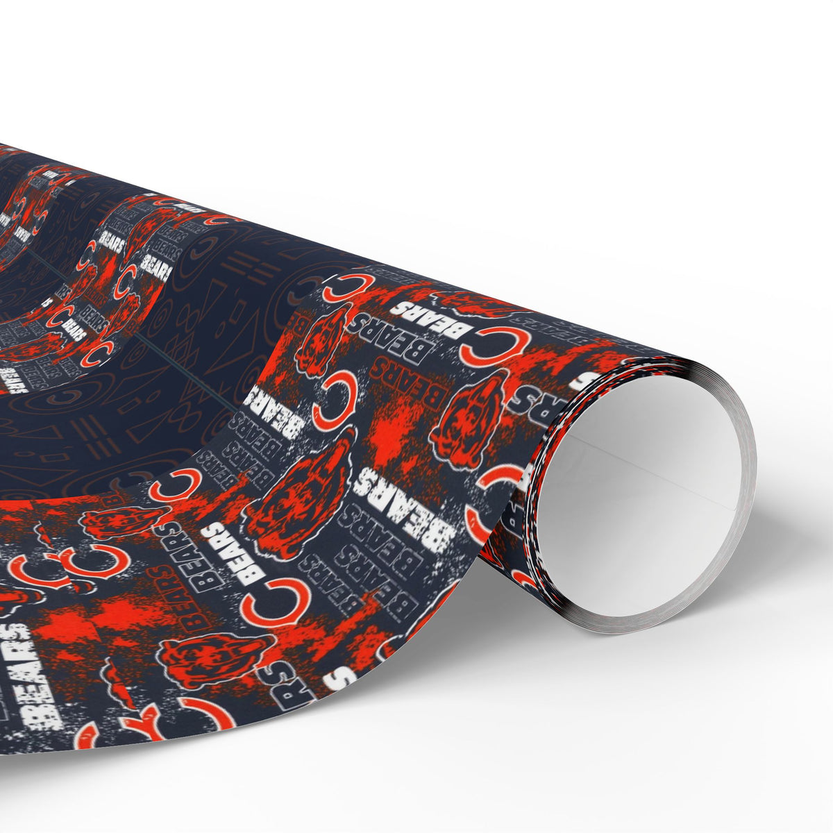 Chicago Bears BEARSKIFILM Wrapping Paper Roll — NFL Football Gift Wrap