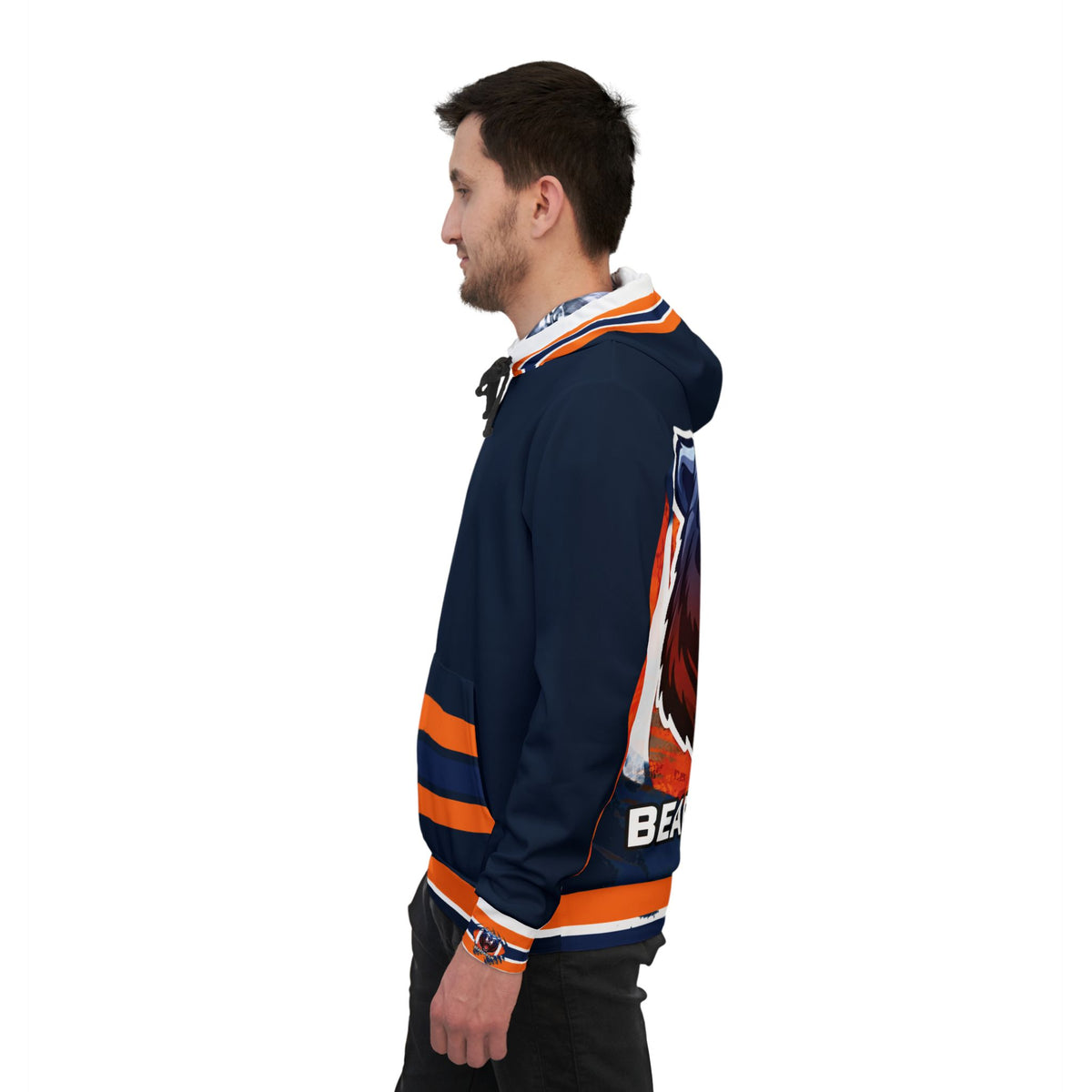 BEARSKIFILM HOODIE in Navy