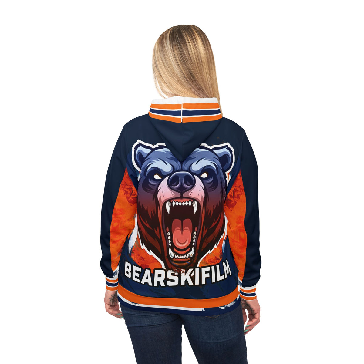 BEARSKIFILM HOODIE in Navy