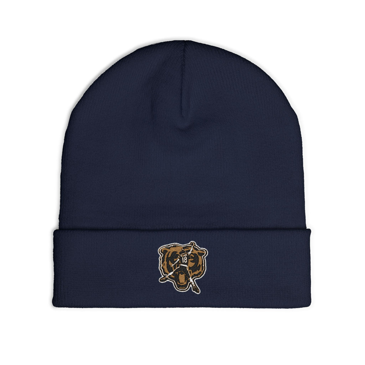 Caleb Williams Chicago Bears Jump Man Beanie BEARSKIFILM