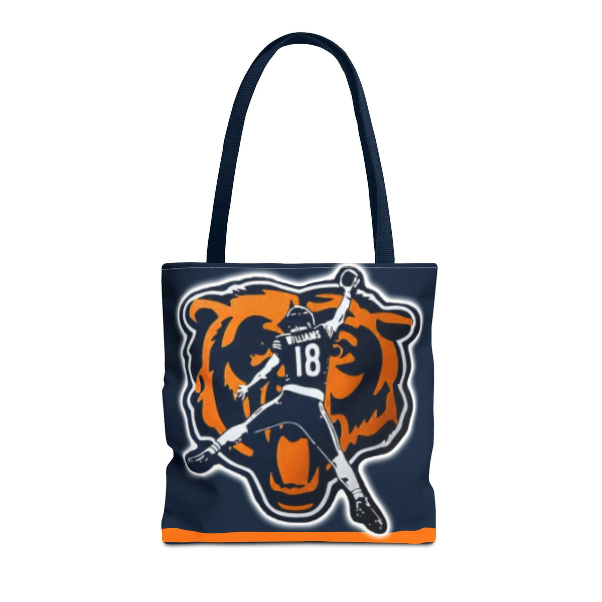 Caleb Williams Chicago Bears Tote Bag