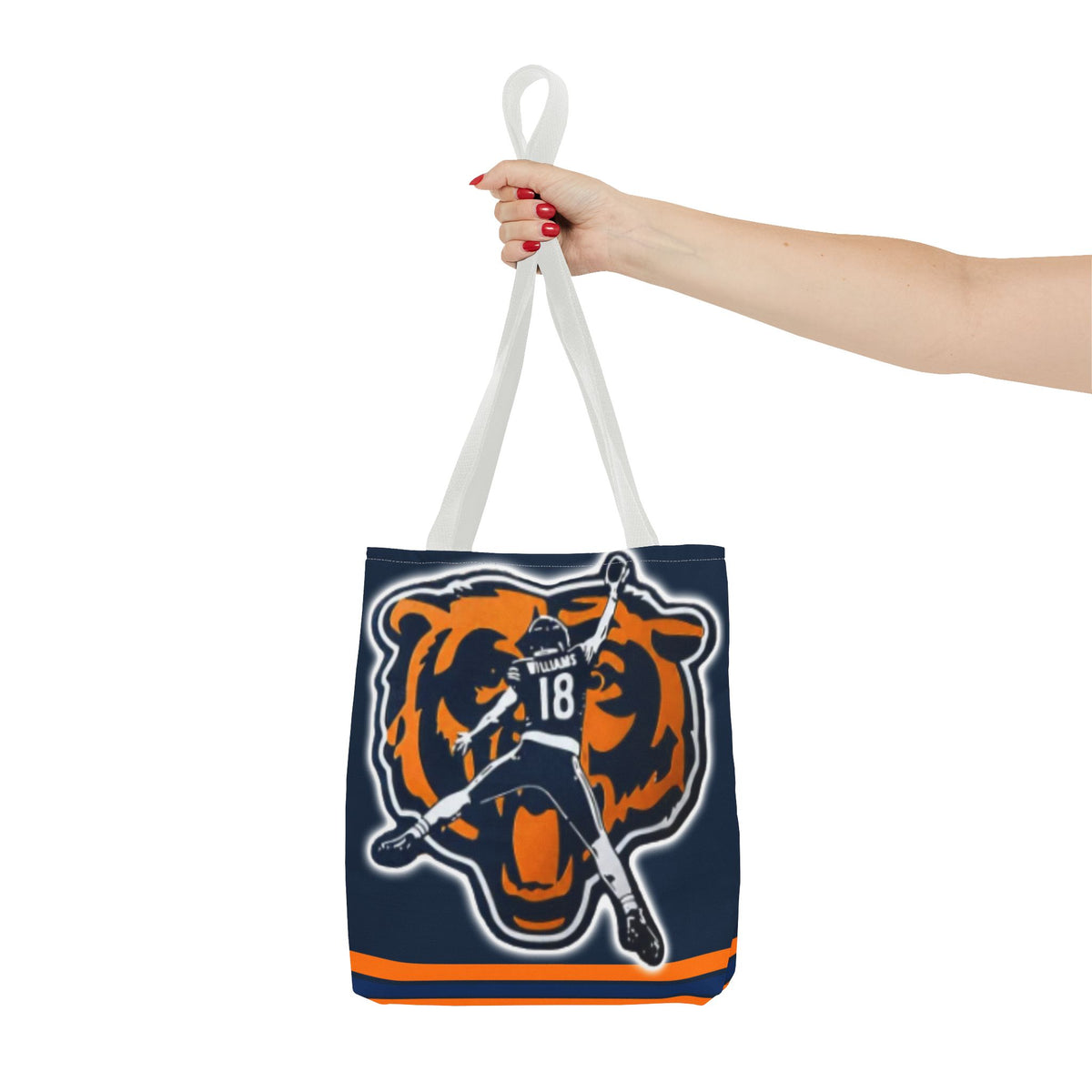 Caleb Williams Chicago Bears Tote Bag