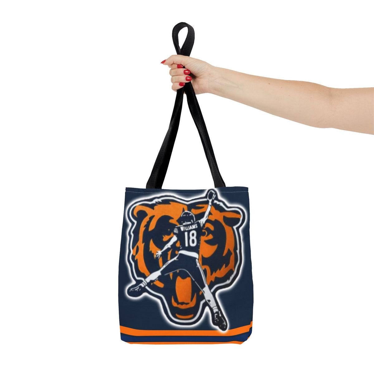 Caleb Williams Chicago Bears Tote Bag