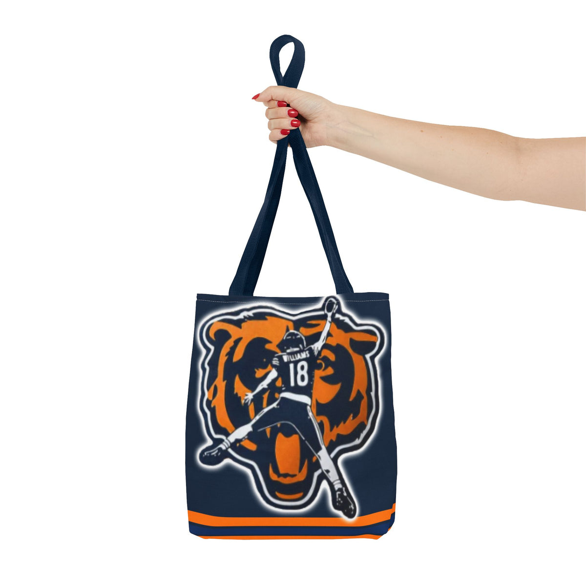 Caleb Williams Chicago Bears Tote Bag