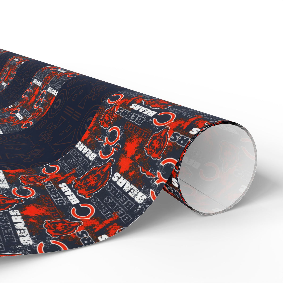 Chicago Bears BEARSKIFILM Wrapping Paper Roll — NFL Football Gift Wrap