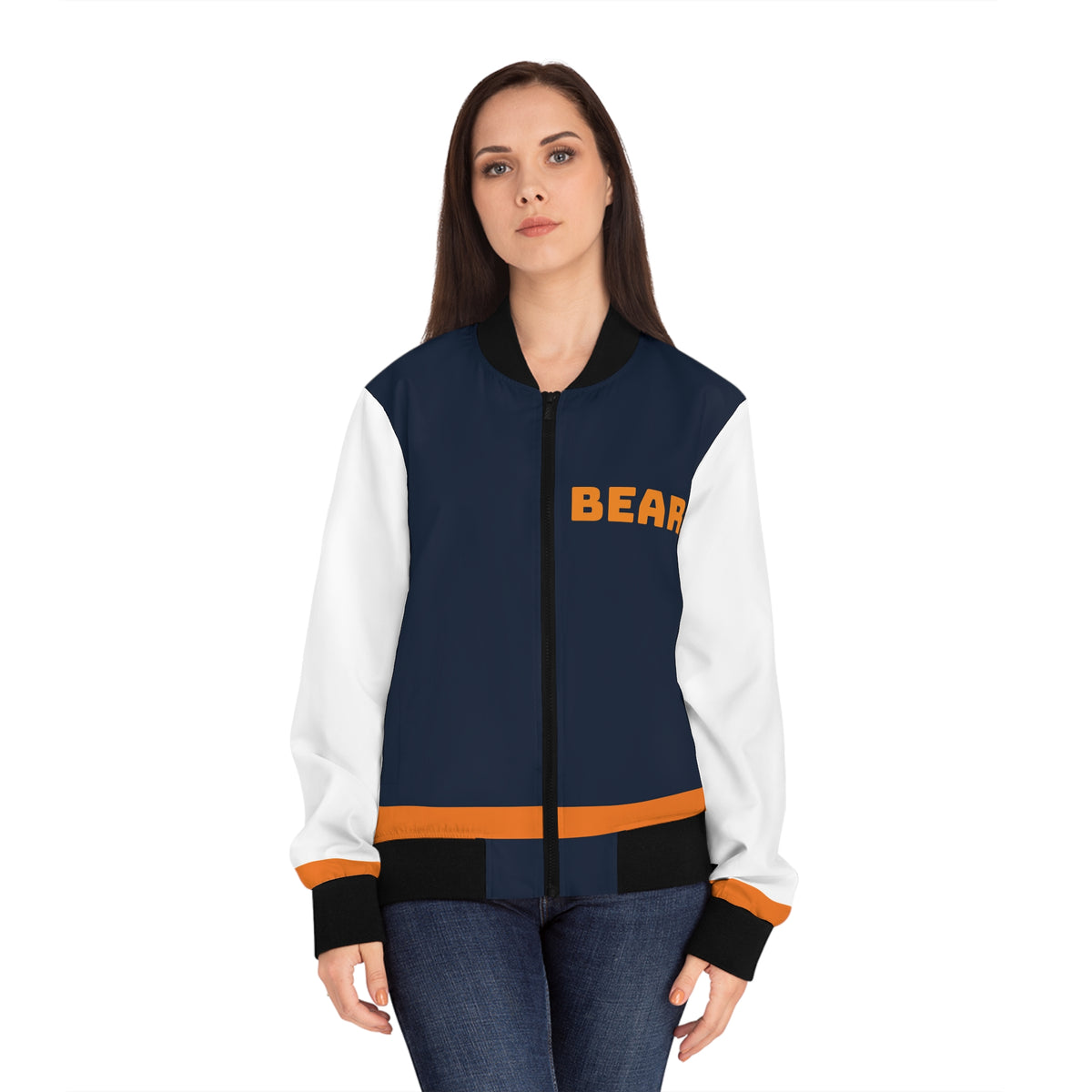Chicago Bears Caleb Williams Jumpman Womens Jacket